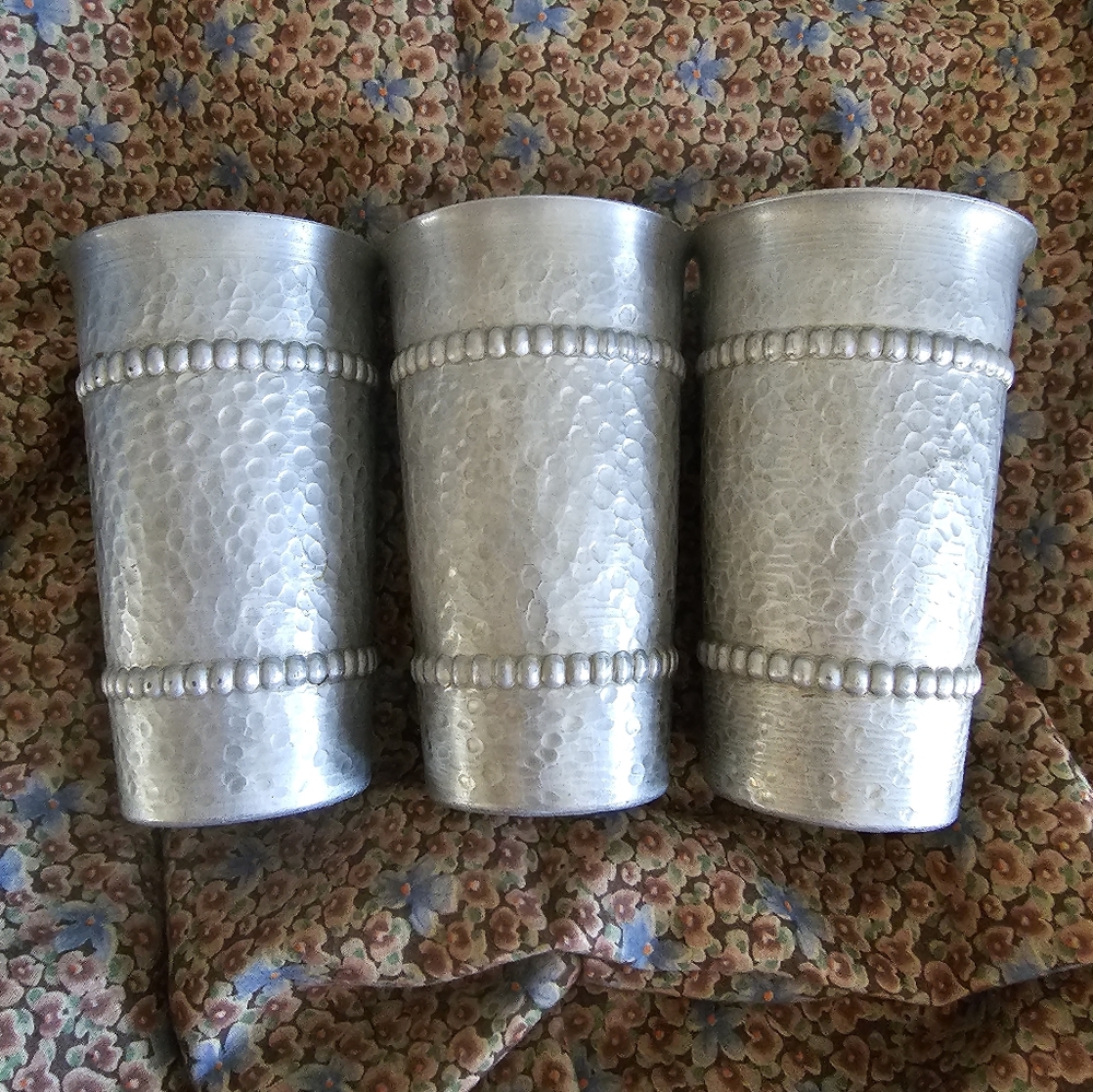 Stainless-steel Kidush Cups by Artist, Yair Emanuel